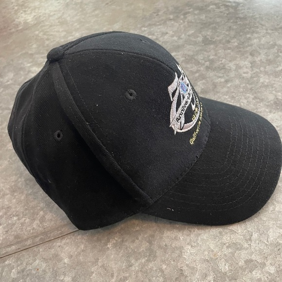 Vintage California Highway Patrol 75th Anniversary Snapback Hat Black 2004 Y2K - Picture 5 of 9